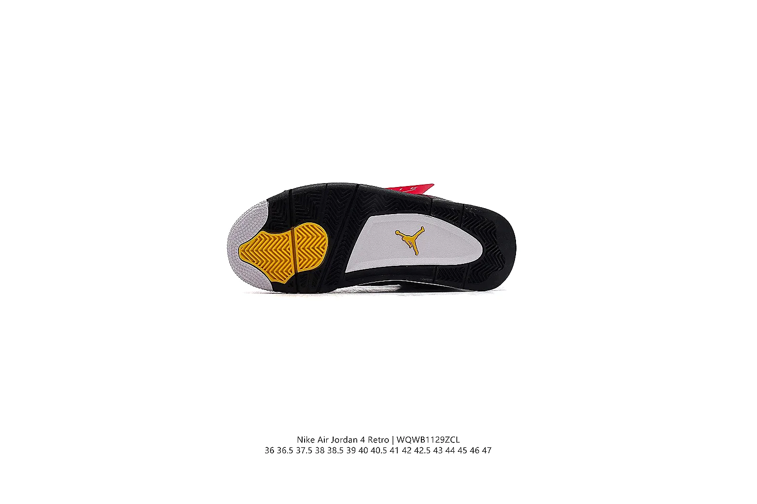 kakosheetbase.com Air Jordan Black Red Jordan 4 0328 Black Red mid-top product image thumbnail 5