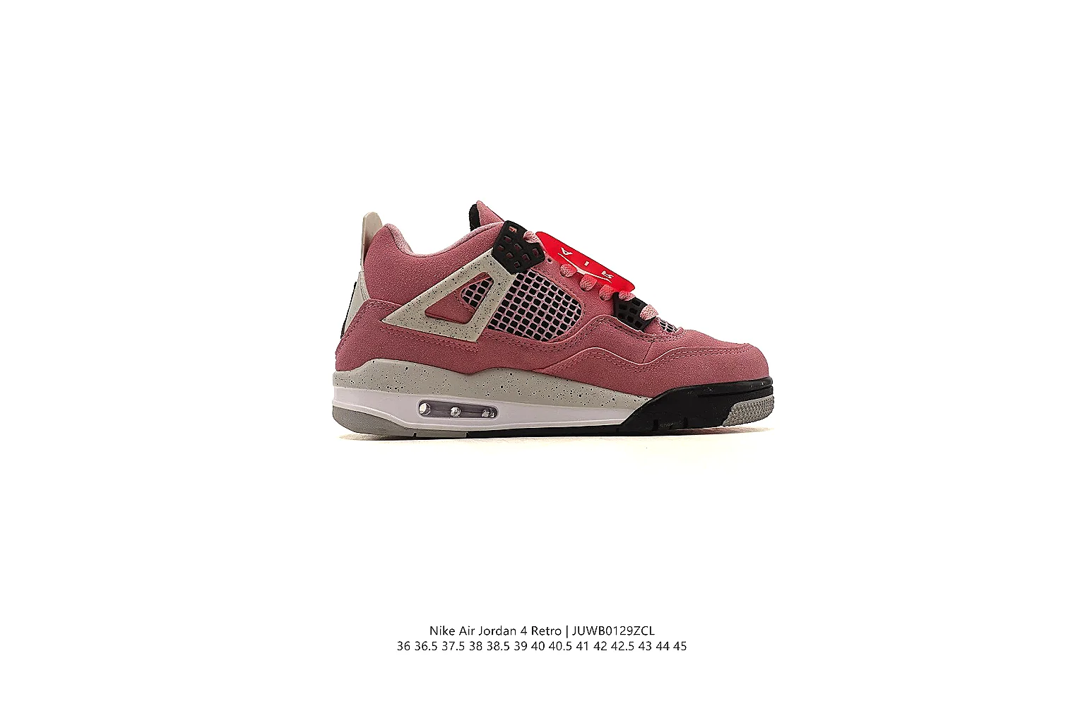 kakosheetbase.com Air Jordan Pink Red Jordan 4 0310 Pink Red mid-top product image thumbnail 2