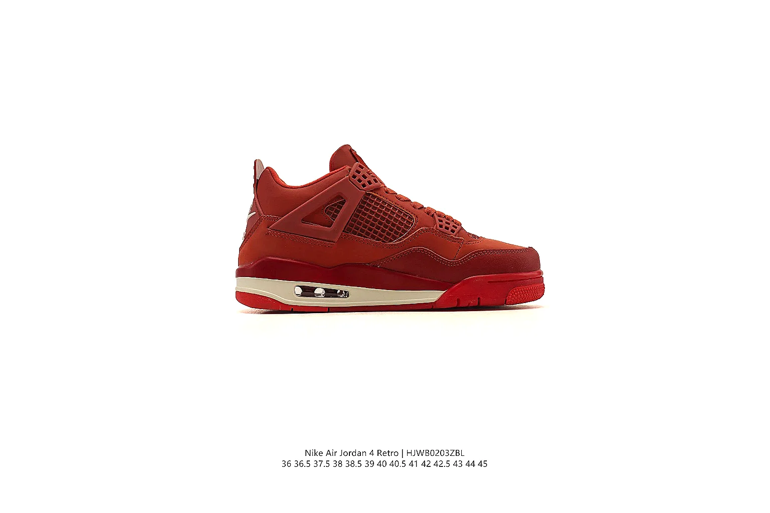 kakosheetbase.com Air Jordan Red Jordan 4 0360 Red mid-top product image thumbnail 2