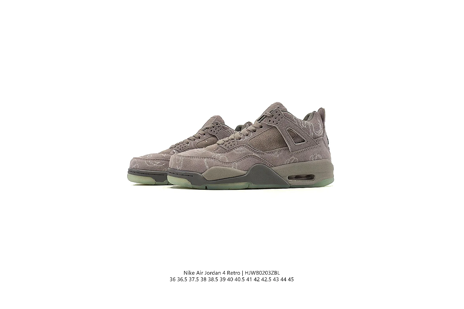 kakosheetbase.com Air Jordan Taupe Jordan 4 0352 Taupe mid-top product image thumbnail 6