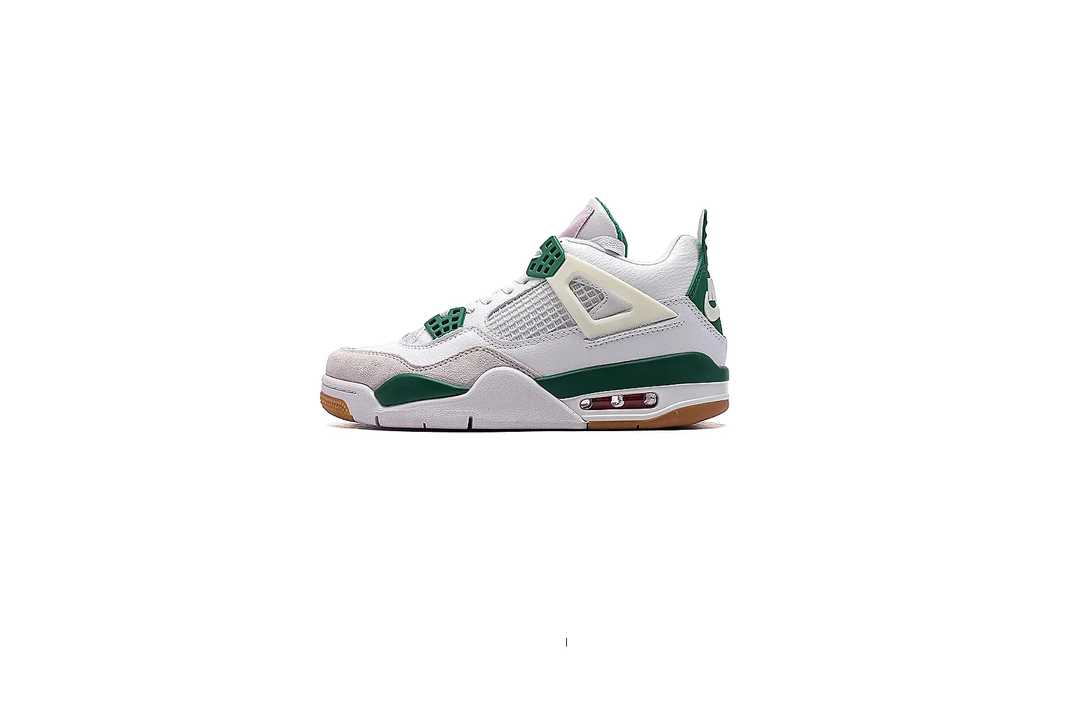 kakosheetbase.com Air Jordan White Green Jordan 4 0335 White Green mid-top product image