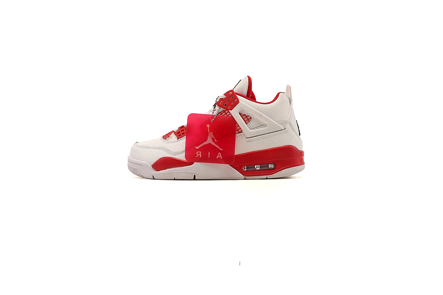 kakosheetbase.com Air Jordan White Red Jordan 4 0300 White Red mid-top product image