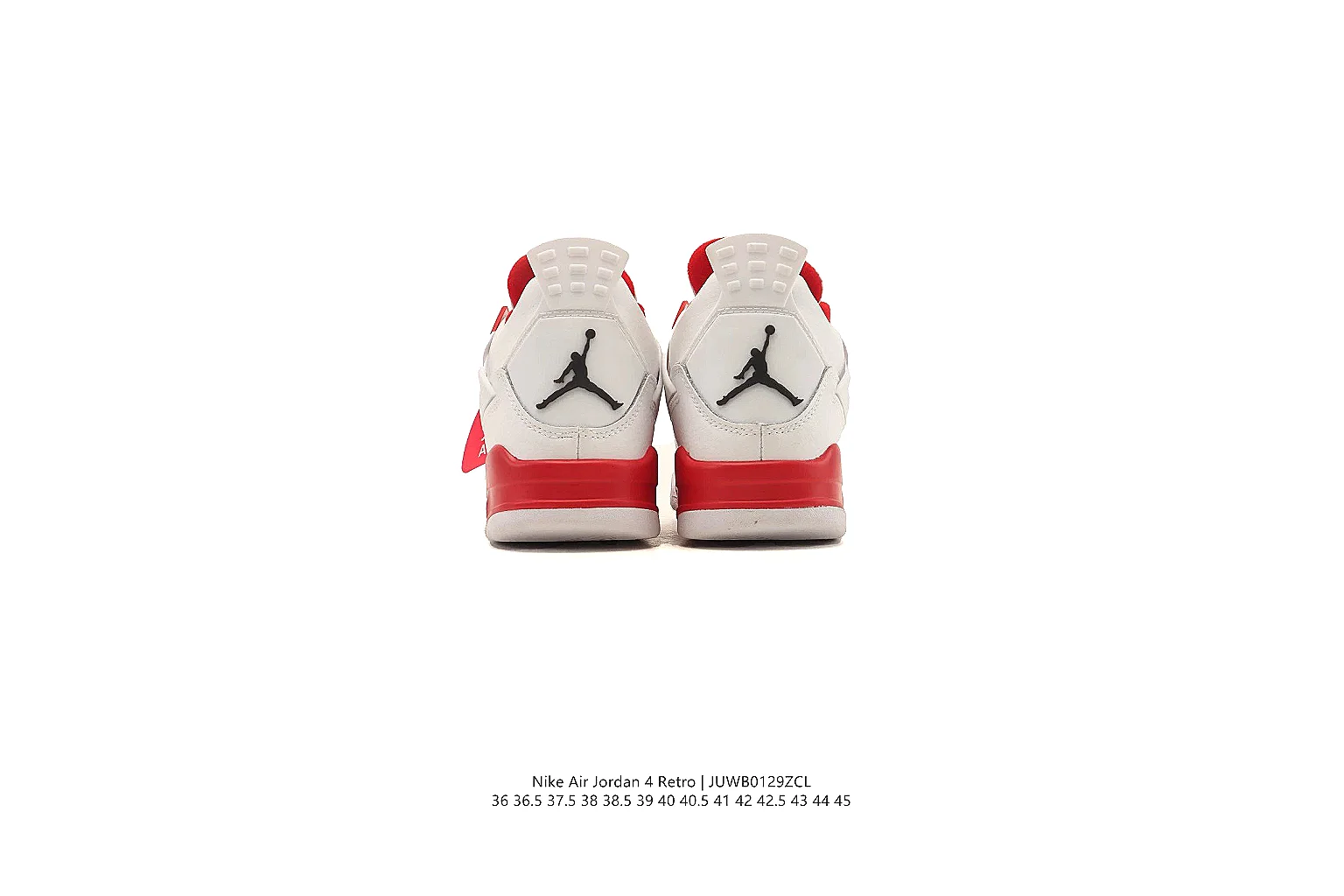 kakosheetbase.com Air Jordan White Red Jordan 4 0300 White Red mid-top product image