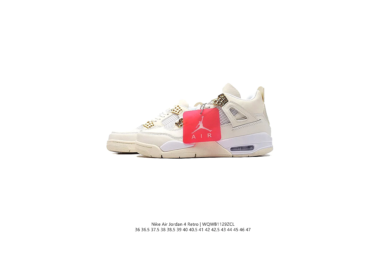 kakosheetbase.com Air Jordan White Red Jordan 4 0331 White Red mid-top product image thumbnail 6