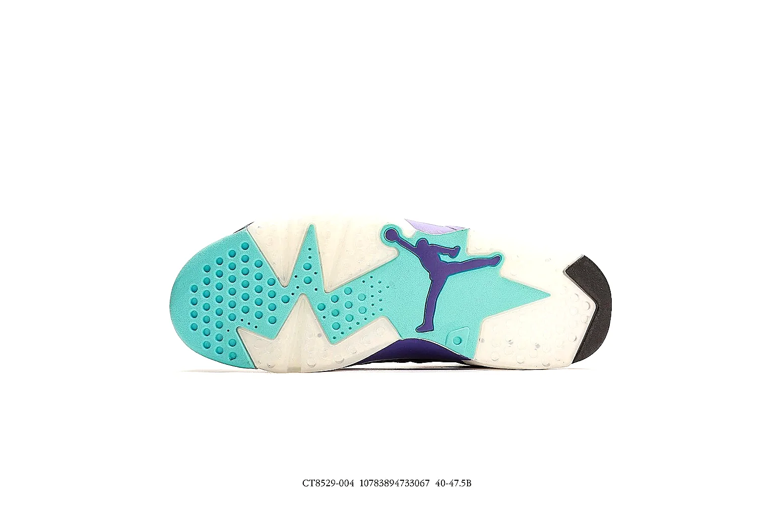kakosheetbase.com Air Jordan Black Purple Jordan 6 0872 Black Purple high-top product image thumbnail 5