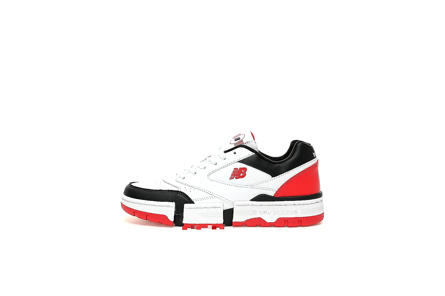 Kako Sheetbase record image for Jordan White Red Black High Retro Sneaker