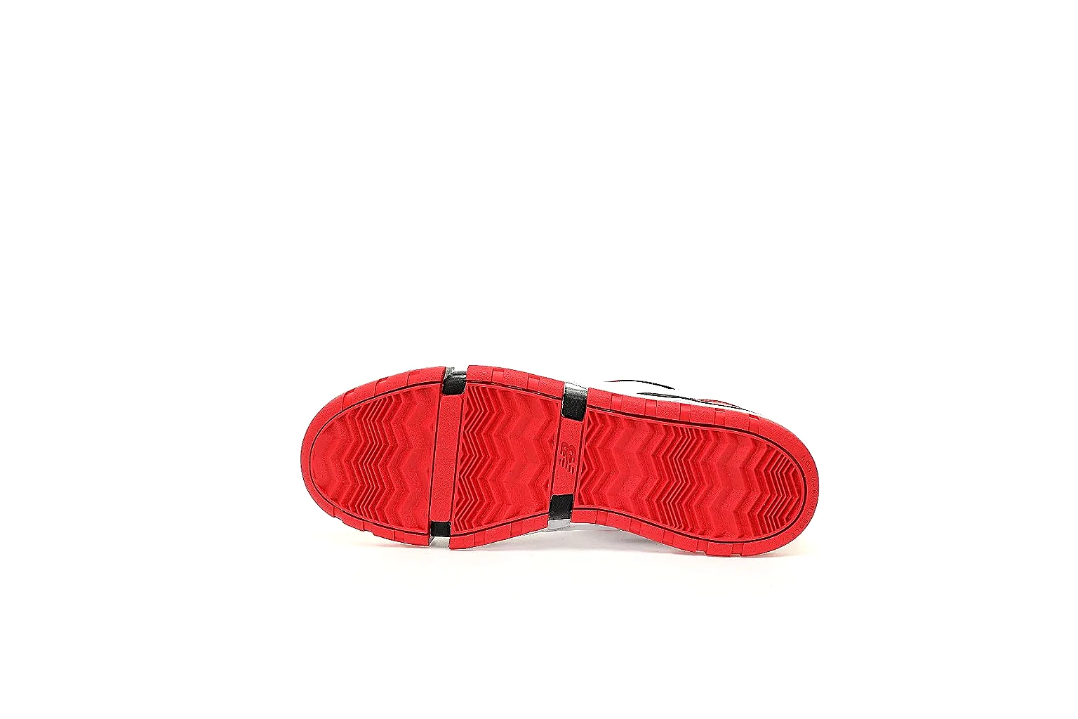 Kako Sheetbase record image for Jordan White Red Black High Retro Sneaker