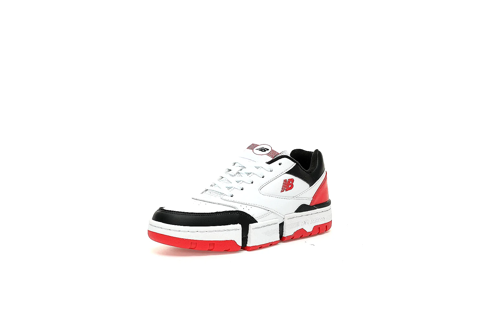 Kako Sheetbase record image for Jordan White Red Black High Retro Sneaker thumbnail 6