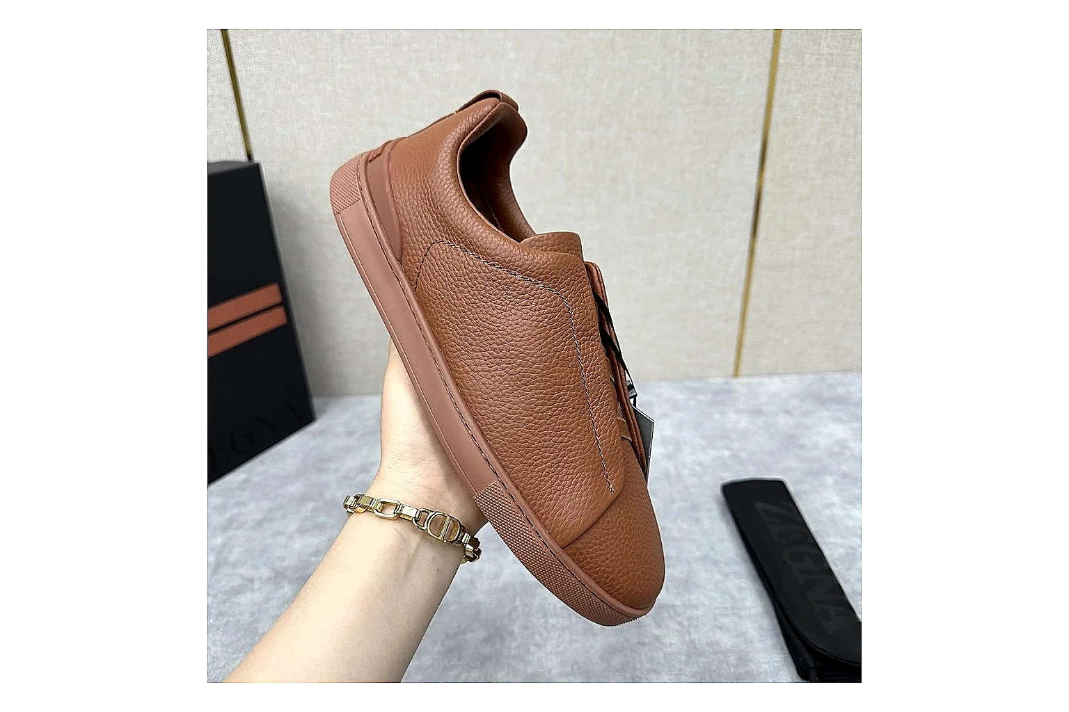 kakosheetbase.com Brown Leather Loafer Loafer spreadsheet record six-photo gallery thumbnail 5
