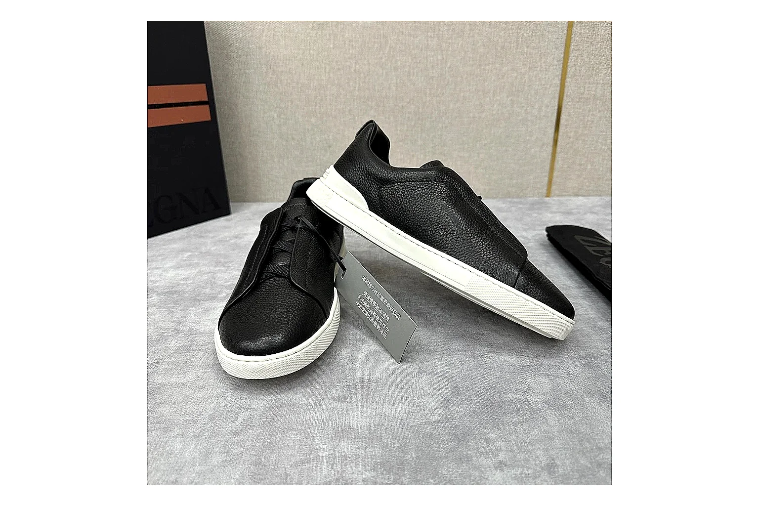 kakosheetbase.com Navy Leather Loafer Loafer spreadsheet record six-photo gallery thumbnail 4