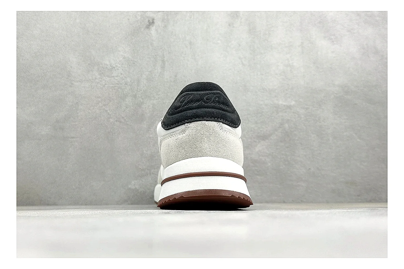 Loro Piana Week-End White spreadsheet record image showing white leather upper, gum outsole, low clean profile, and restrained casual detailing thumbnail 3