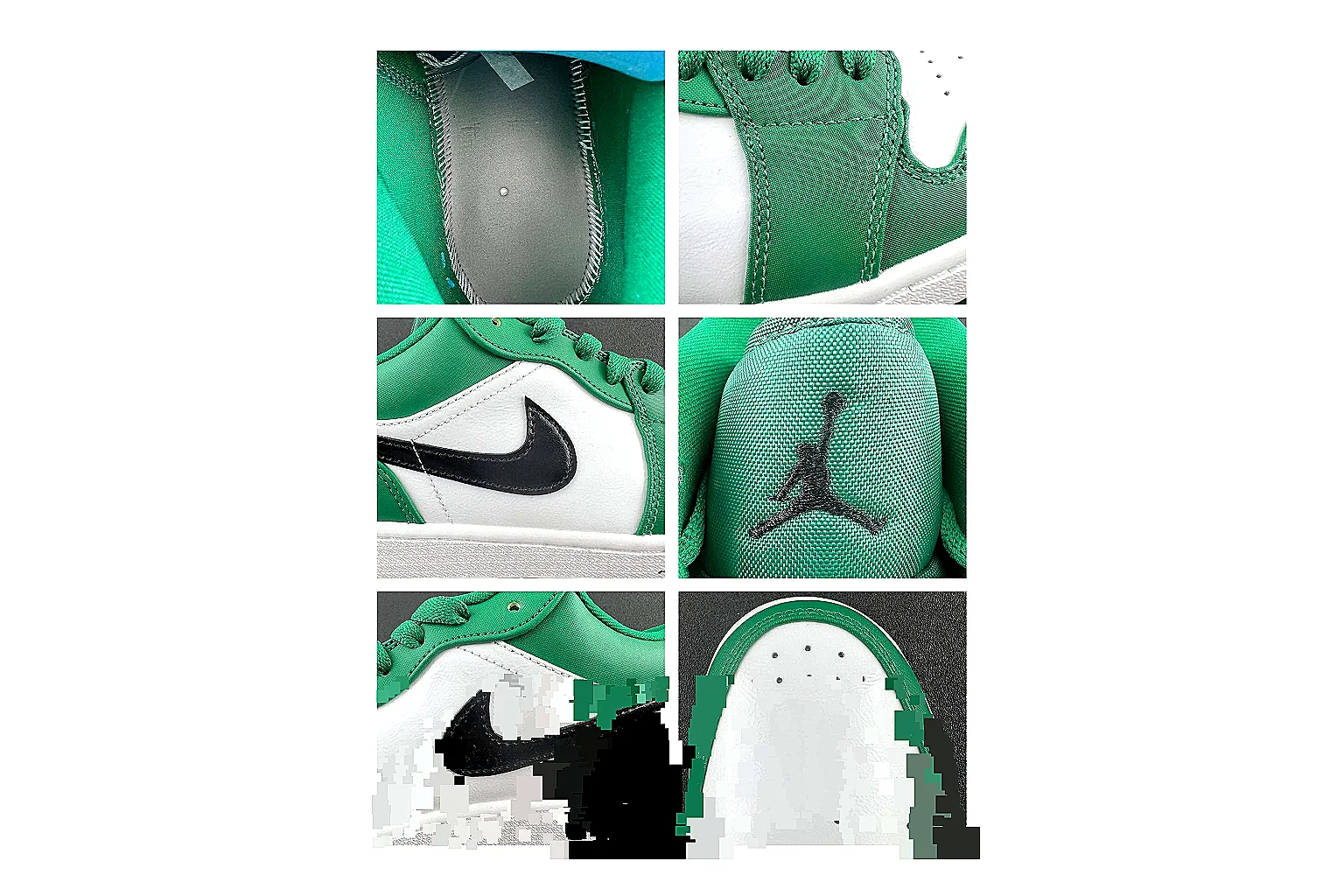 kakosheetbase.com Black Green Low Top Runner Low Top spreadsheet record six-photo gallery thumbnail 6