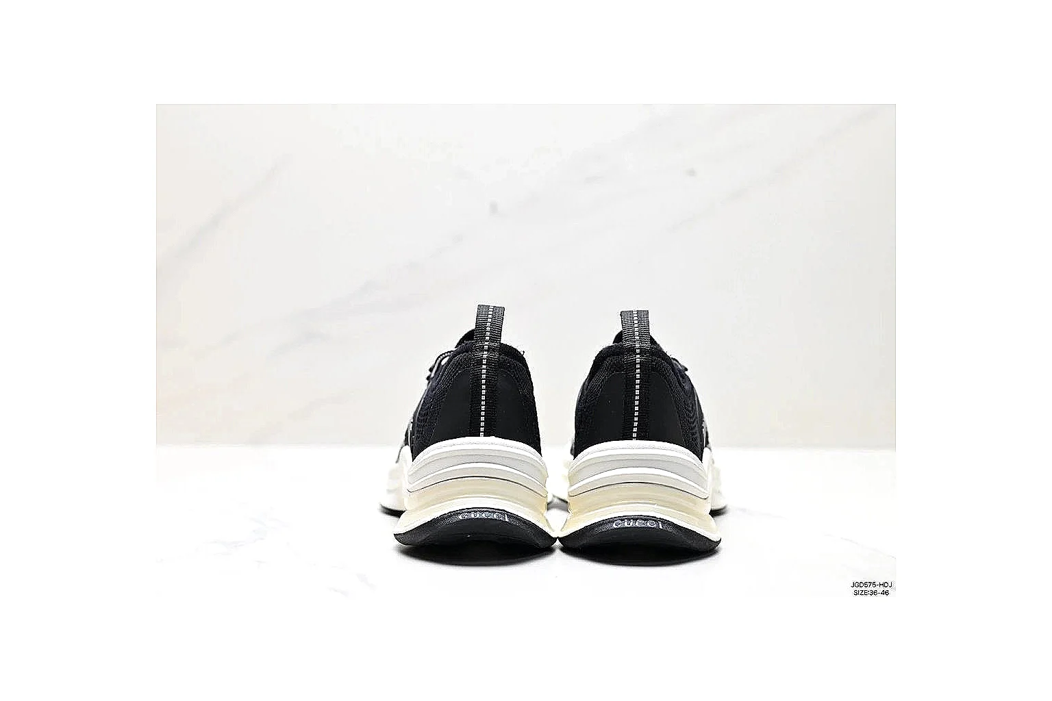 kakosheetbase.com Black White Low Top Runner Low Top spreadsheet record six-photo gallery thumbnail 5