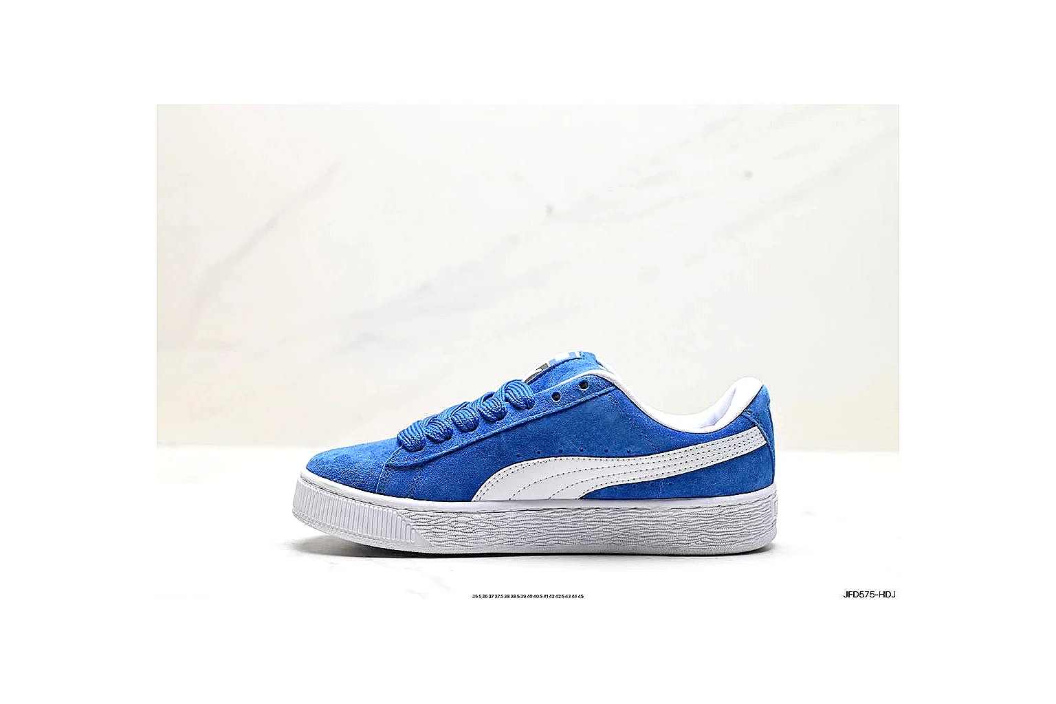 kakosheetbase.com White Blue Low Top Runner Low Top spreadsheet record six-photo gallery thumbnail 3
