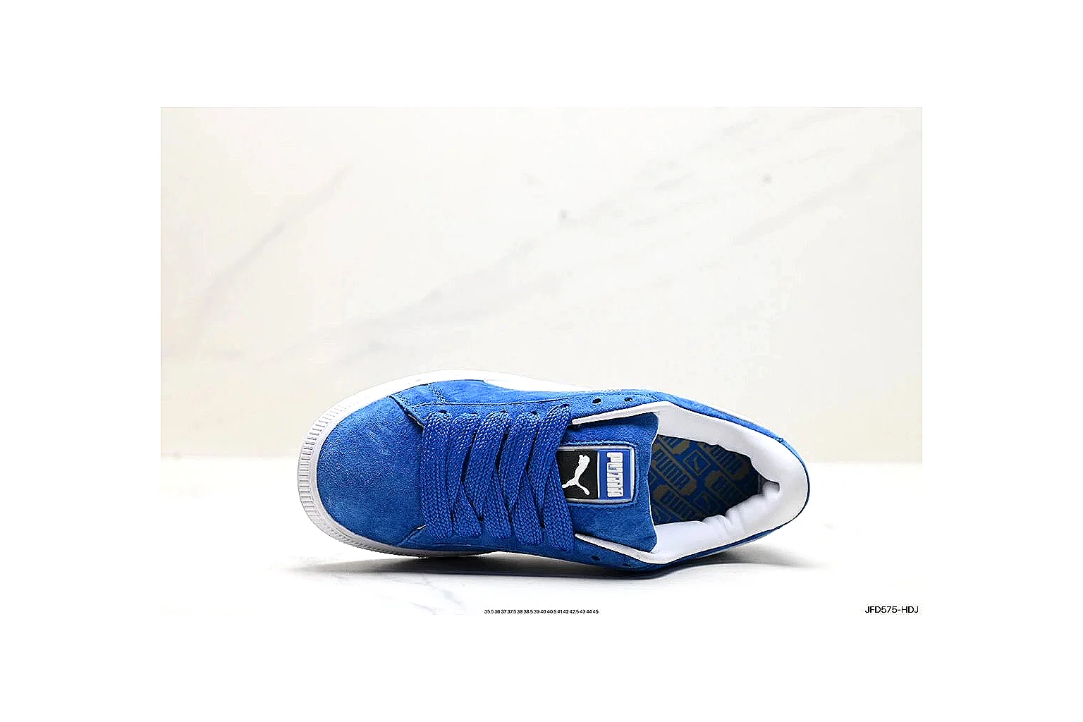 kakosheetbase.com White Blue Low Top Runner Low Top spreadsheet record six-photo gallery thumbnail 6