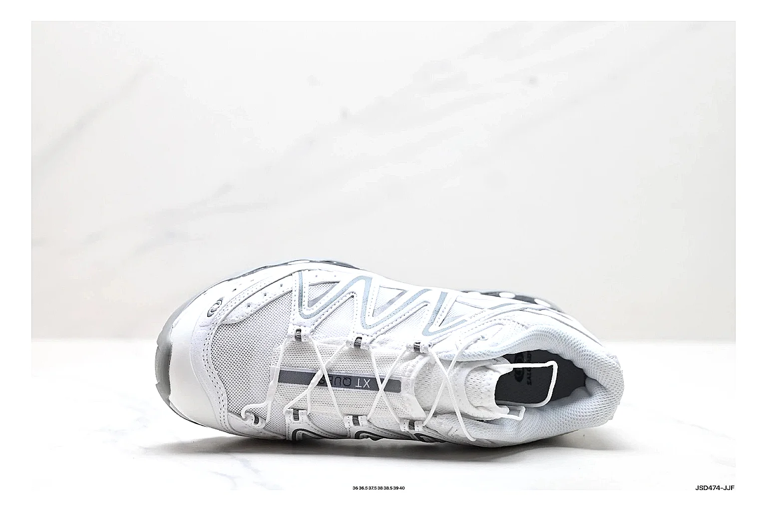 kakosheetbase.com White Gray Low Top Runner Low Top spreadsheet record six-photo gallery thumbnail 6