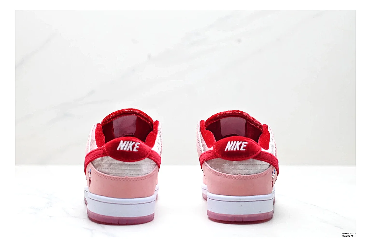 kakosheetbase.com White Red Low Top Runner Low Top spreadsheet record six-photo gallery thumbnail 5