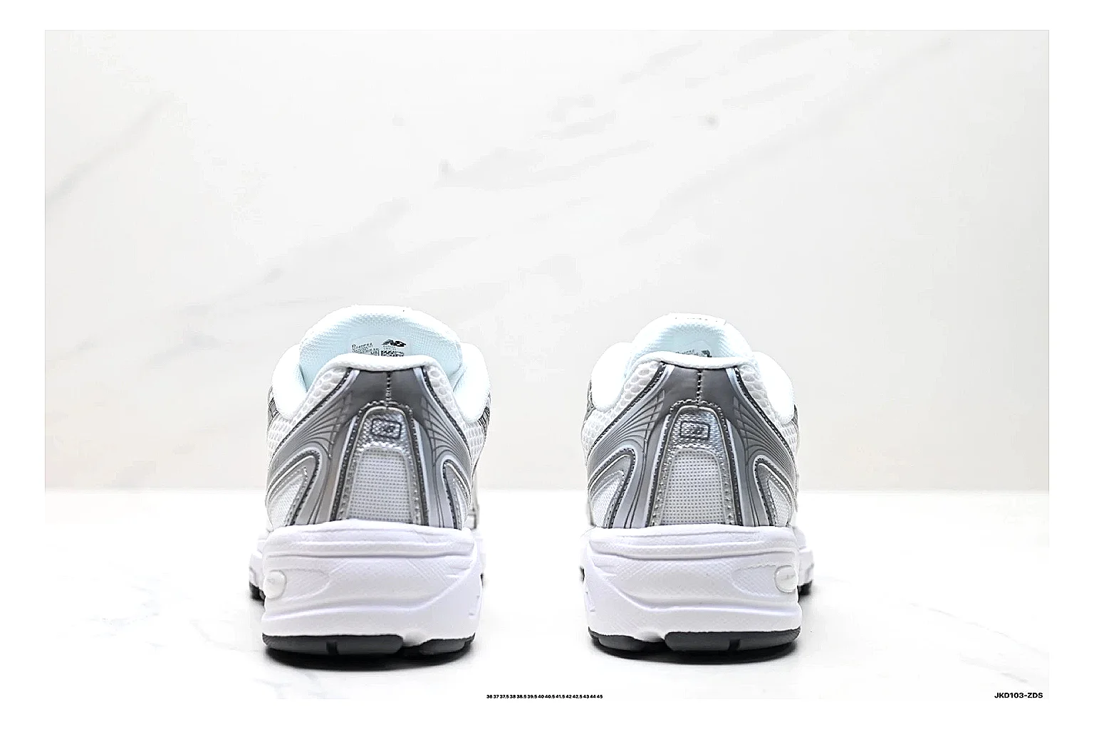 kakosheetbase.com White Silver Low Top Runner Low Top spreadsheet record six-photo gallery thumbnail 5