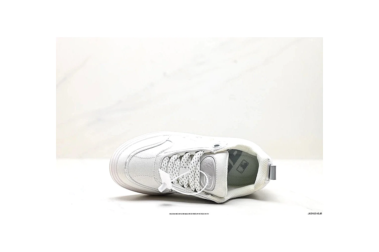 kakosheetbase.com White Silver Low Top Runner Low Top spreadsheet record six-photo gallery thumbnail 6