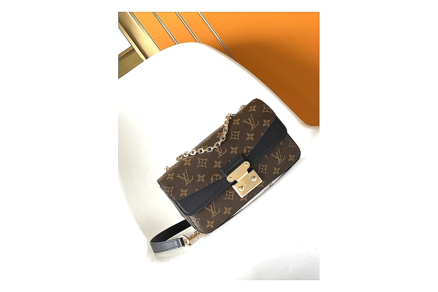 kakosheetbase.com Louis Vuitton Brown Monogram Mini Pochette 0801 Brown Monogram mini-crossbody product image thumbnail 6