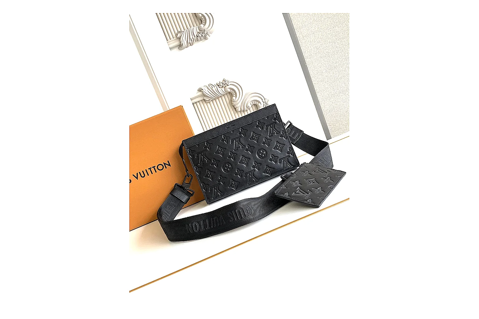kakosheetbase.com Louis Vuitton Black Monogram Tote Bag 0762 Black structured-tote product image thumbnail 2