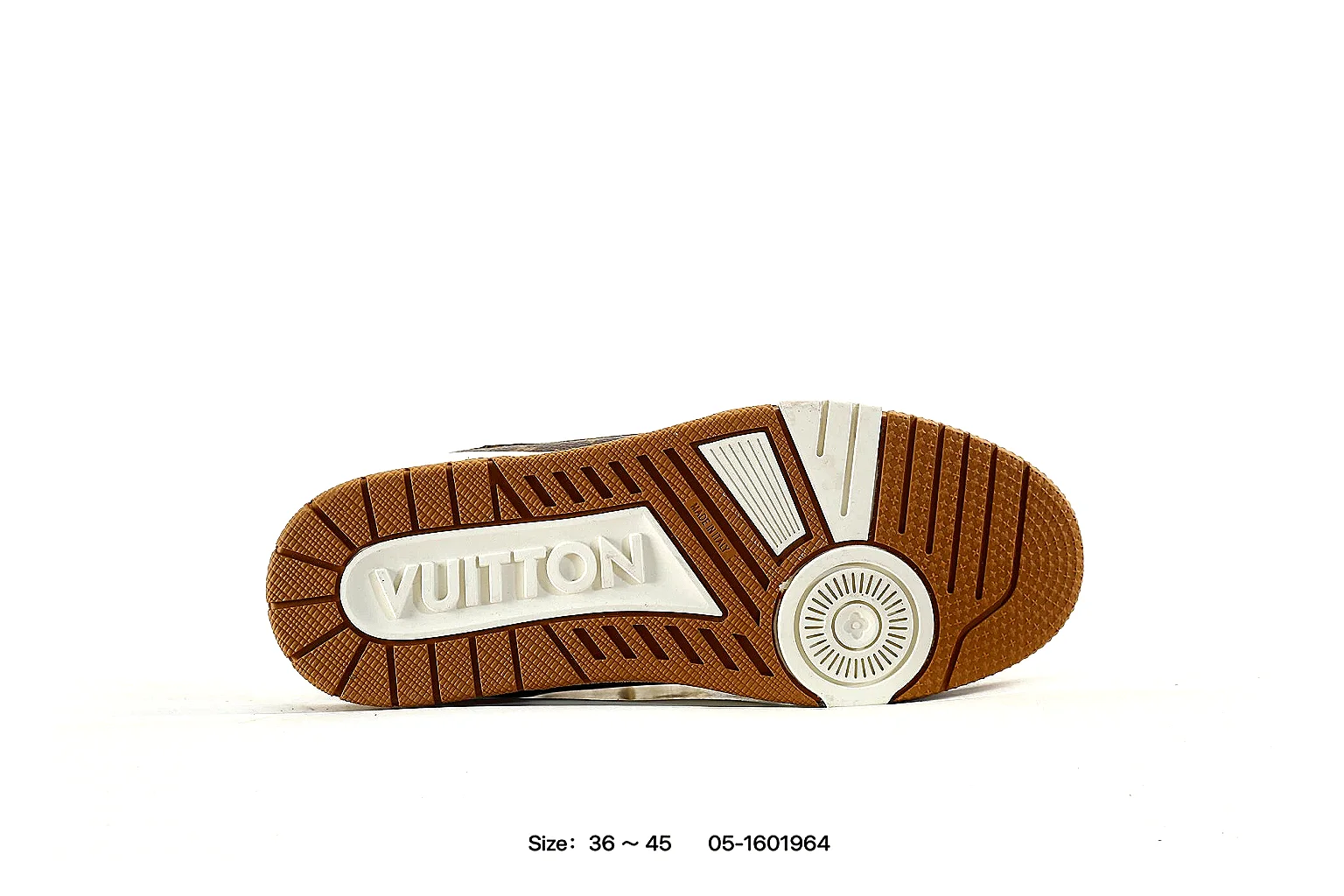 kakosheetbase.com Louis Vuitton White Brown Trainer 3852 White Brown low-top product image thumbnail 5