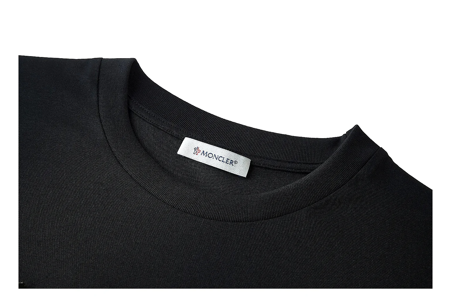 kakosheetbase.com Moncler Black Logo Tee 0946 Black short-sleeve-tee product image