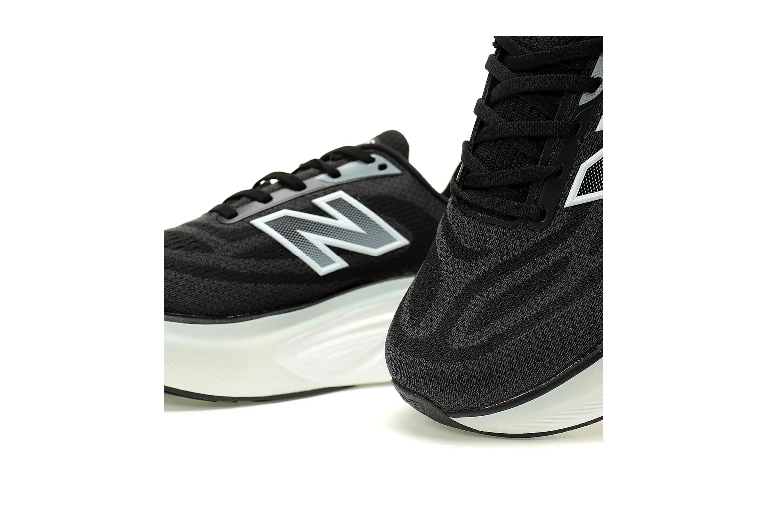 New Balance 9060 Black White chunky runner six photo view thumbnail 5