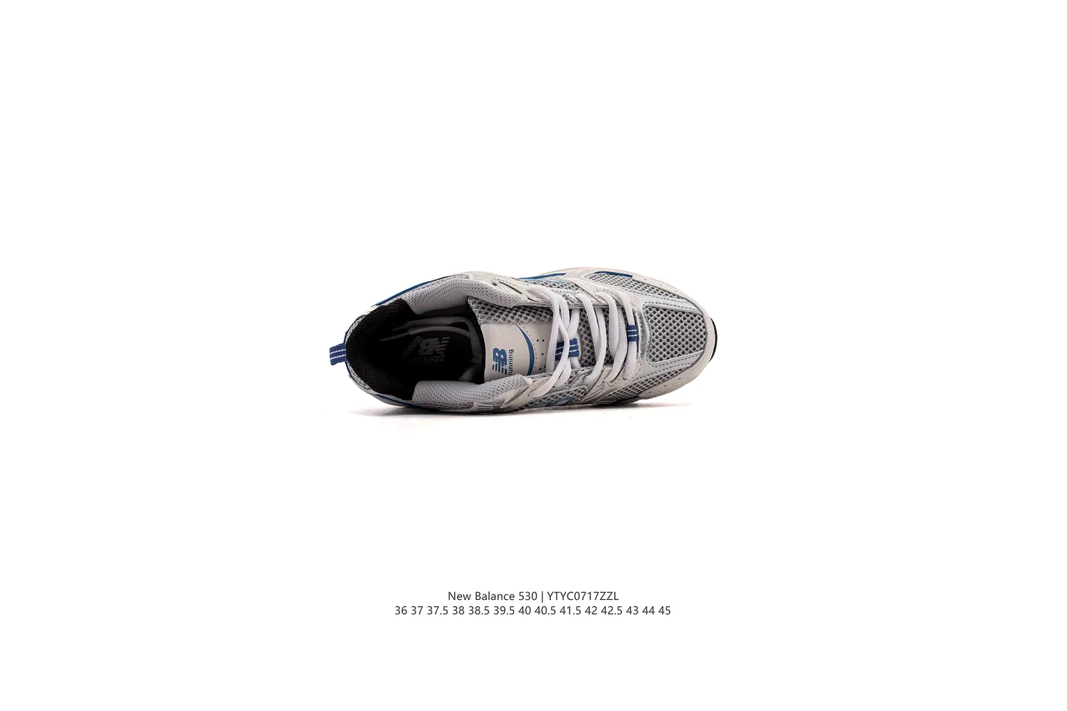 New Balance 9060 Silver Blue chunky runner six photo view thumbnail 2