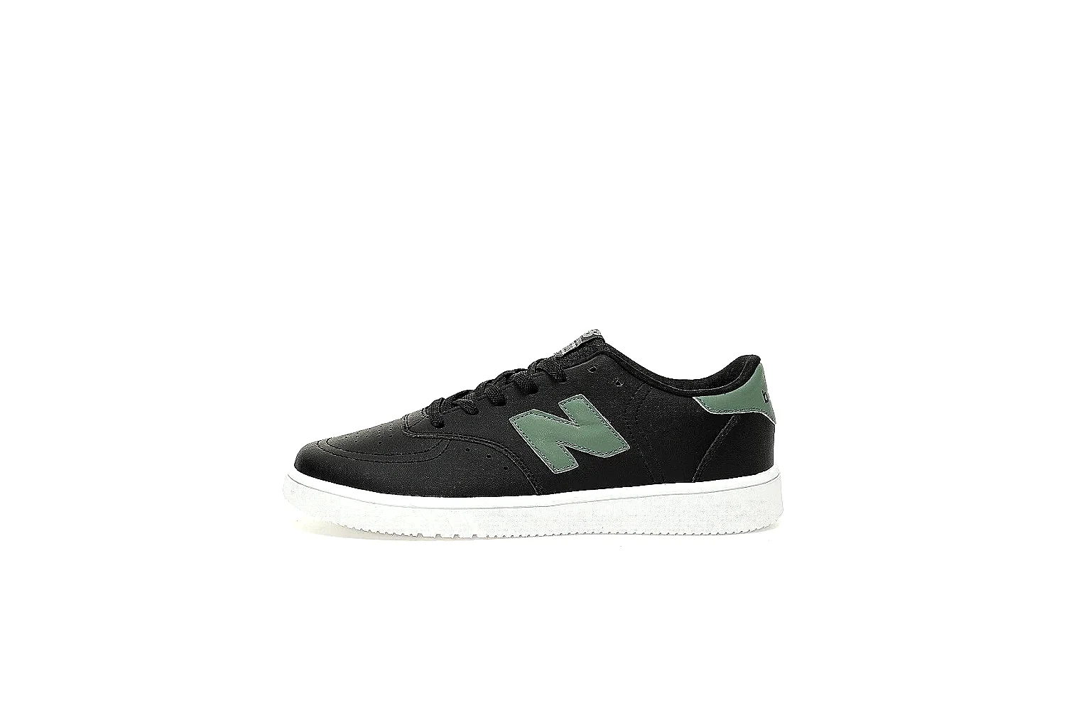 Kako Sheetbase record image for New Balance Black Green Low Sneaker
