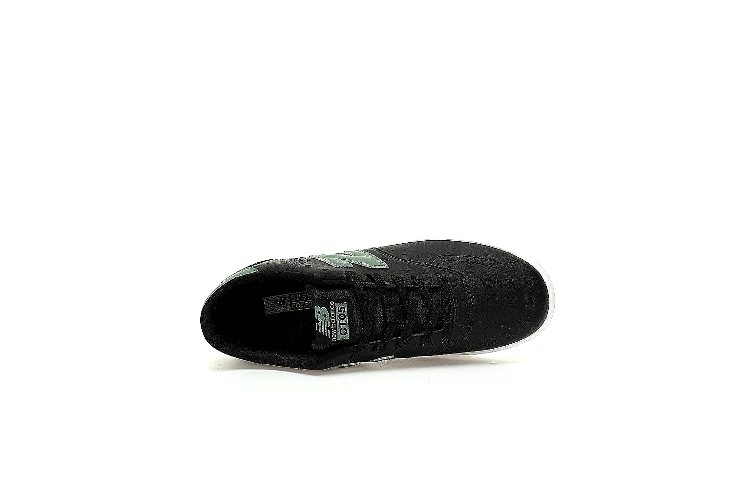 Kako Sheetbase record image for New Balance Black Green Low Sneaker thumbnail 3