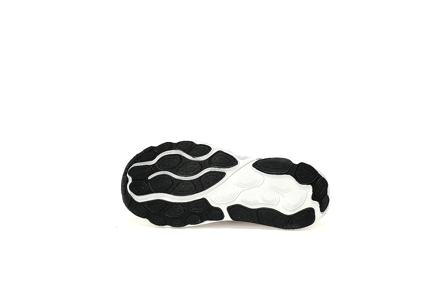 Kako Sheetbase record image for New Balance Black White Runner Sneaker thumbnail 4