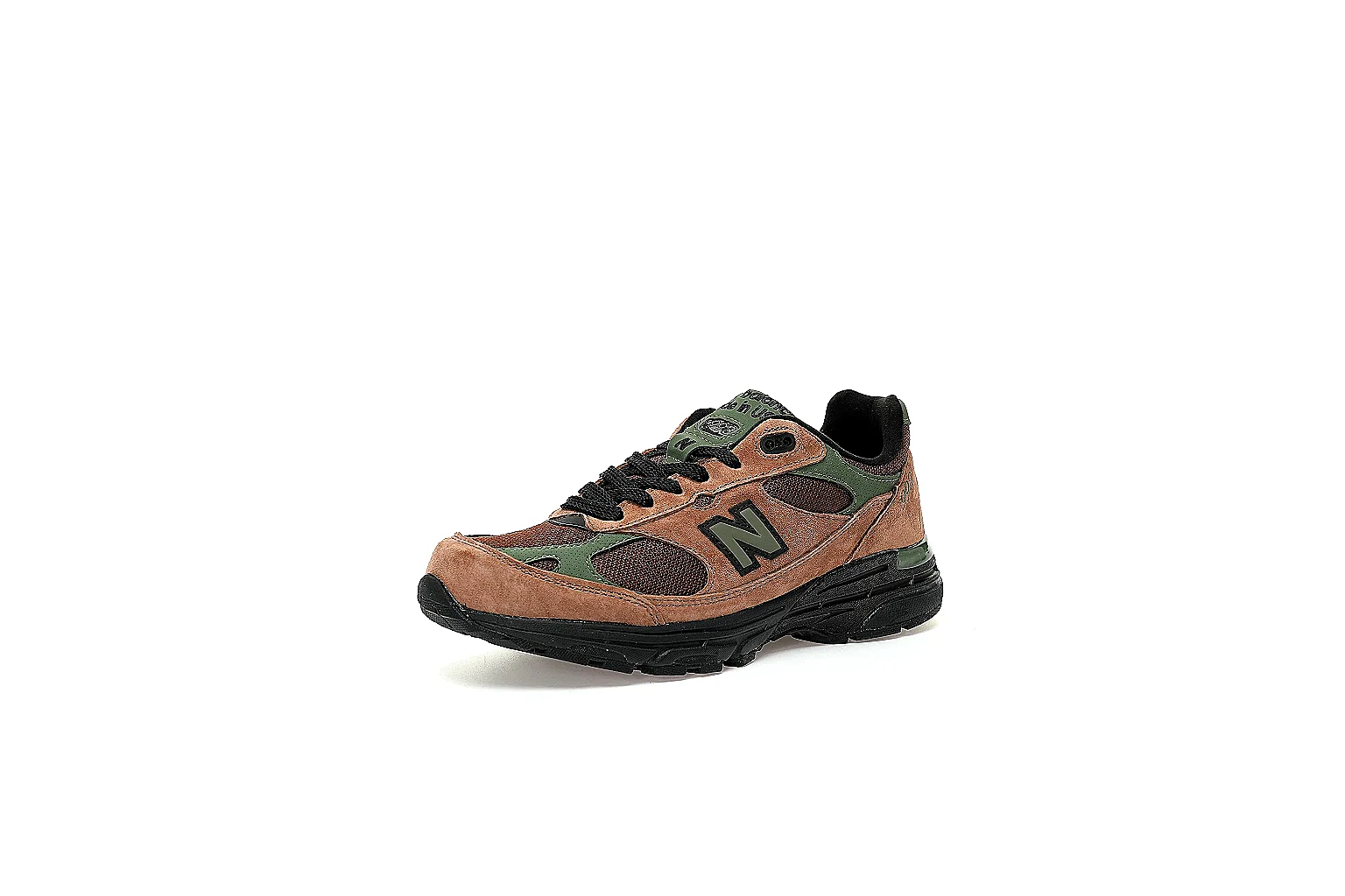 Kako Sheetbase record image for New Balance Brown Black Trail Runner Sneaker