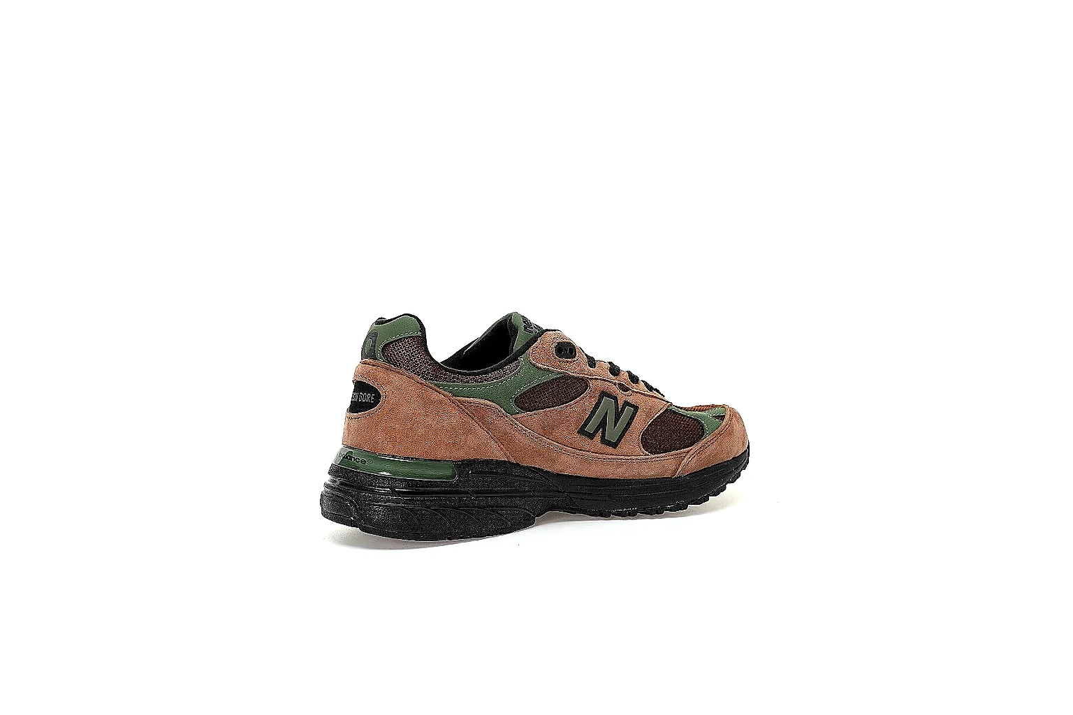 Kako Sheetbase record image for New Balance Brown Black Trail Runner Sneaker thumbnail 2