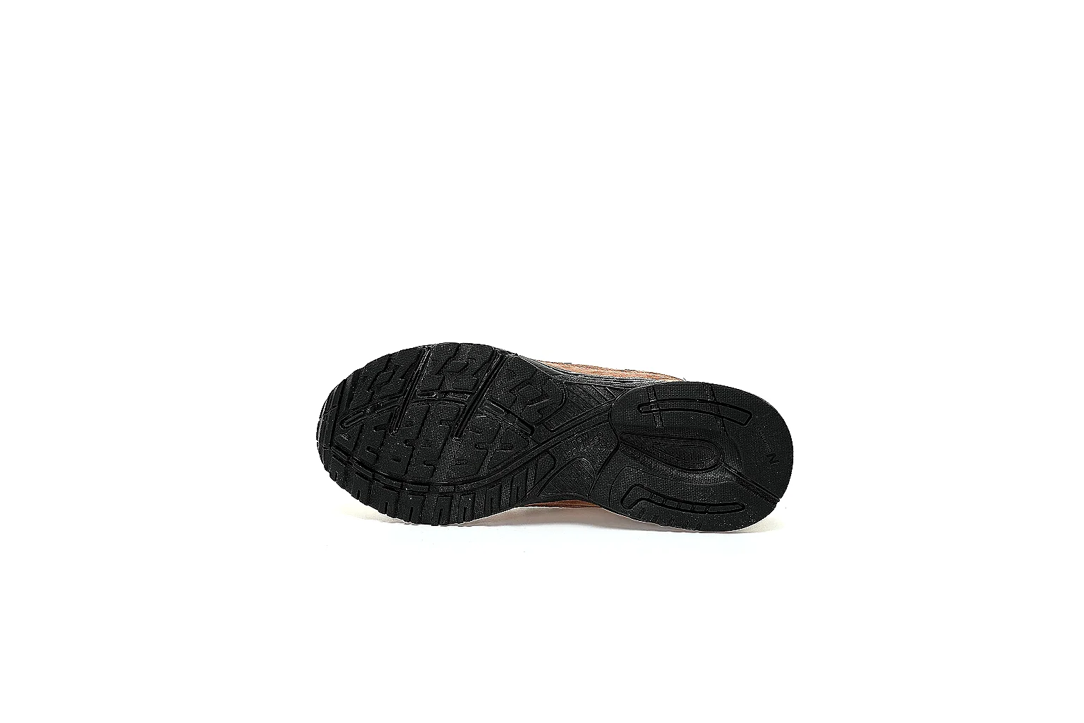 Kako Sheetbase record image for New Balance Brown Black Trail Runner Sneaker