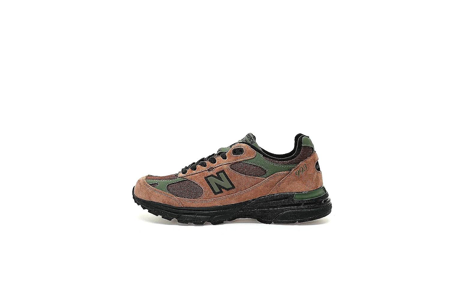 Kako Sheetbase record image for New Balance Brown Black Trail Runner Sneaker thumbnail 6