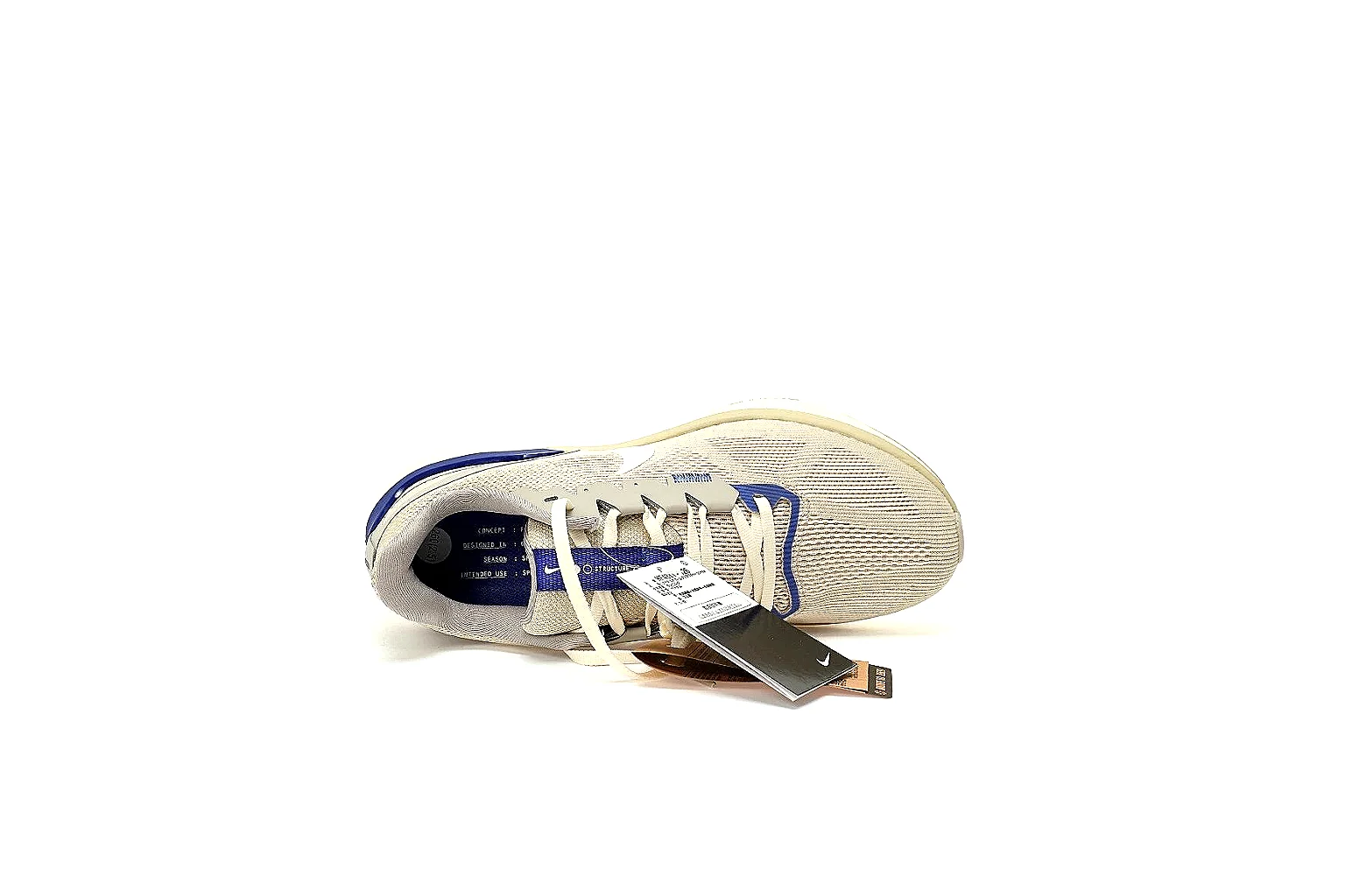 Kako Sheetbase record image for New Balance Cream Blue Runner thumbnail 4