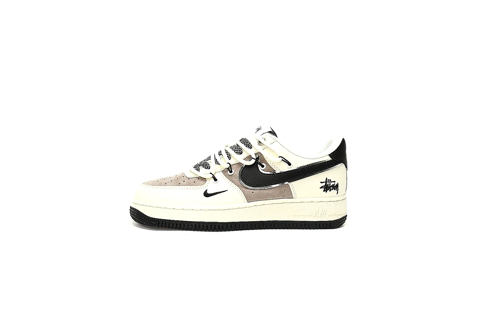 Kako Sheetbase record image for New Balance Cream Gray Runner thumbnail 2