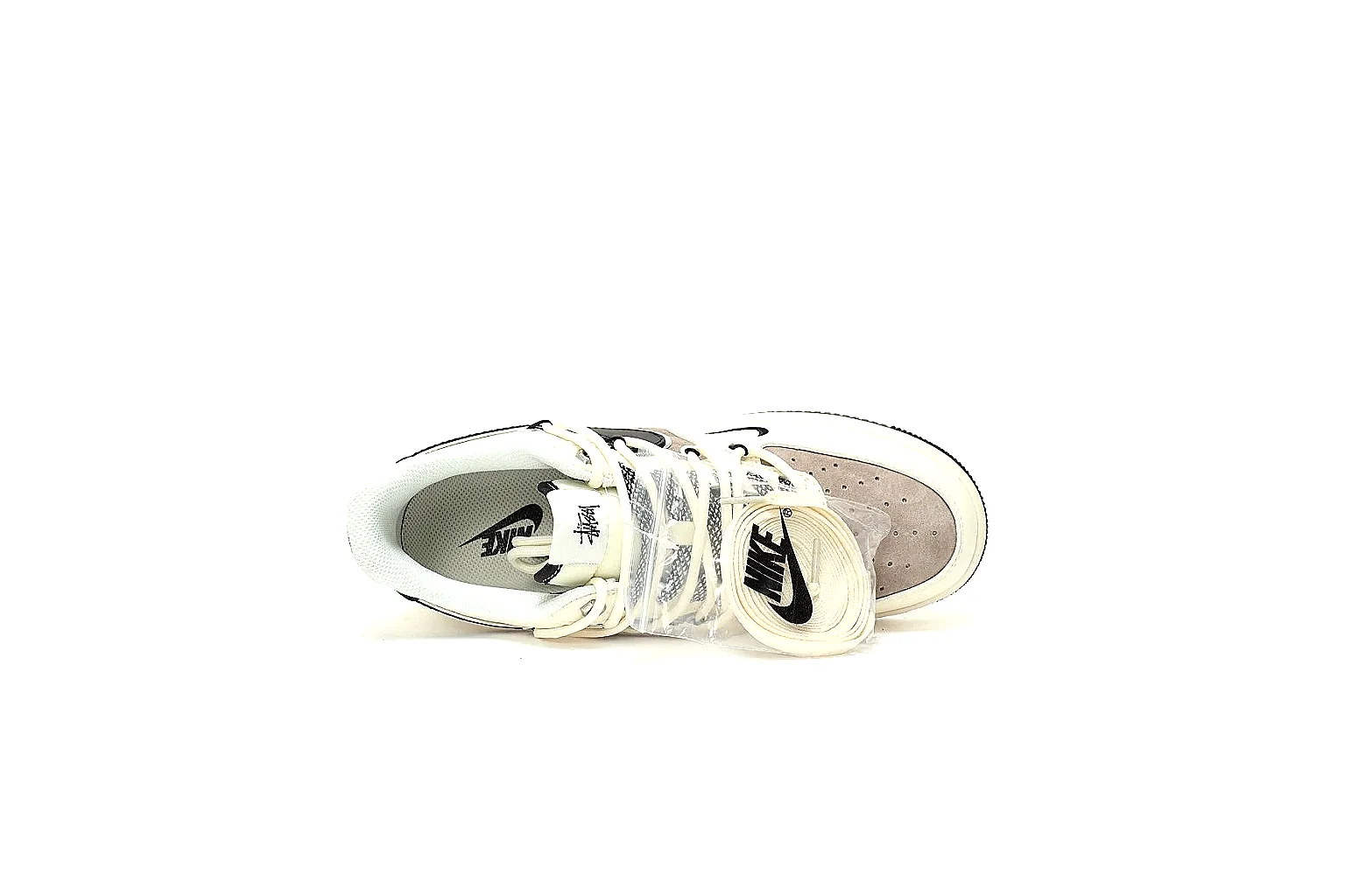 Kako Sheetbase record image for New Balance Cream Gray Runner thumbnail 4