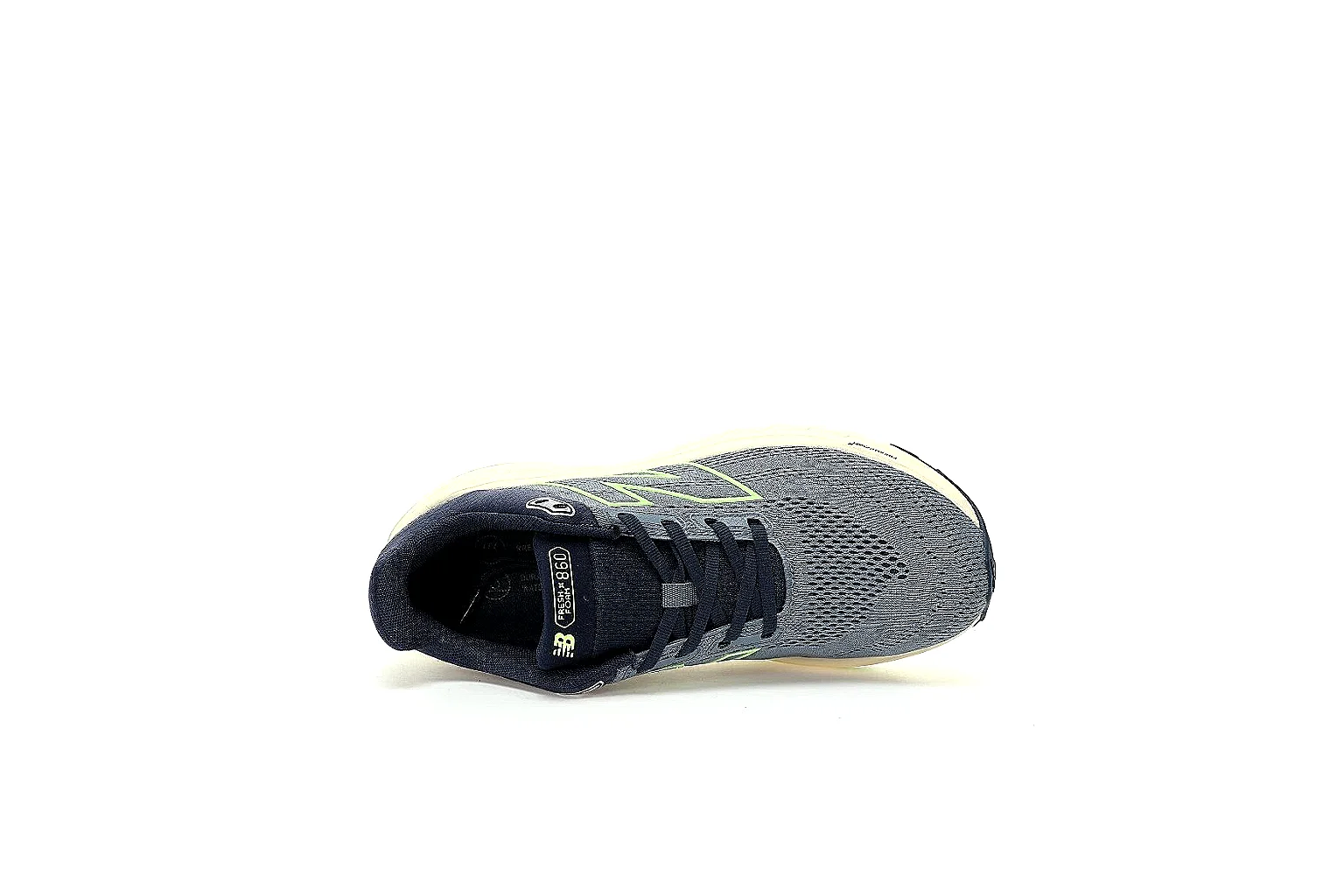 Kako Sheetbase record image for New Balance Gray Neon Runner Sneaker thumbnail 3
