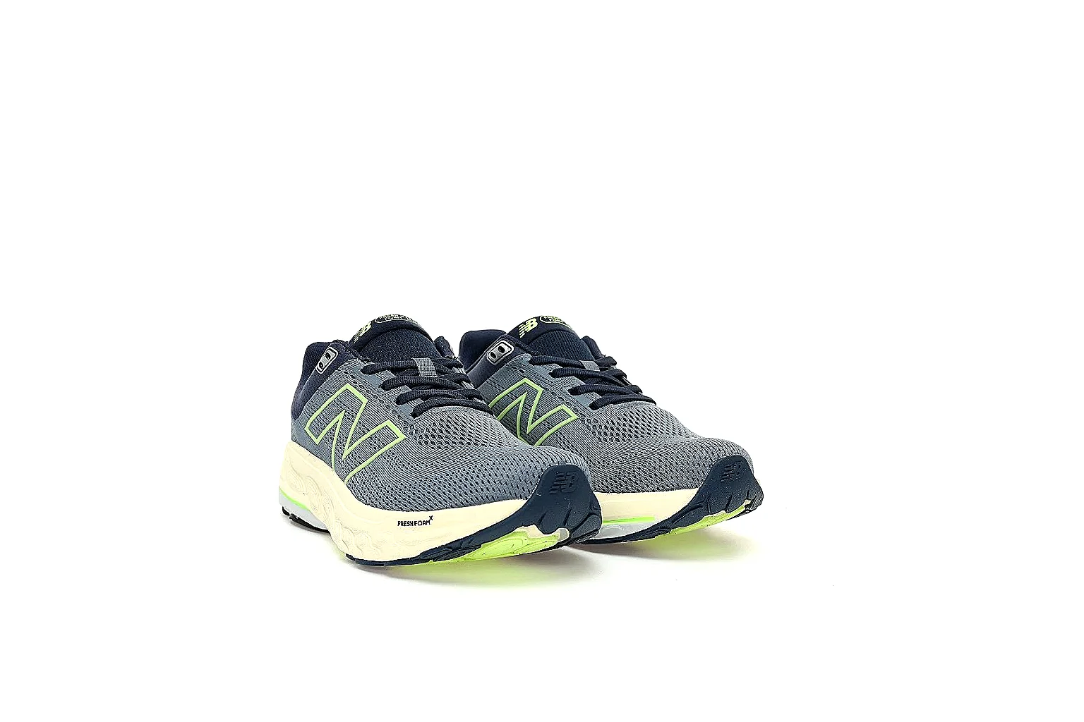 Kako Sheetbase record image for New Balance Gray Neon Runner Sneaker thumbnail 5