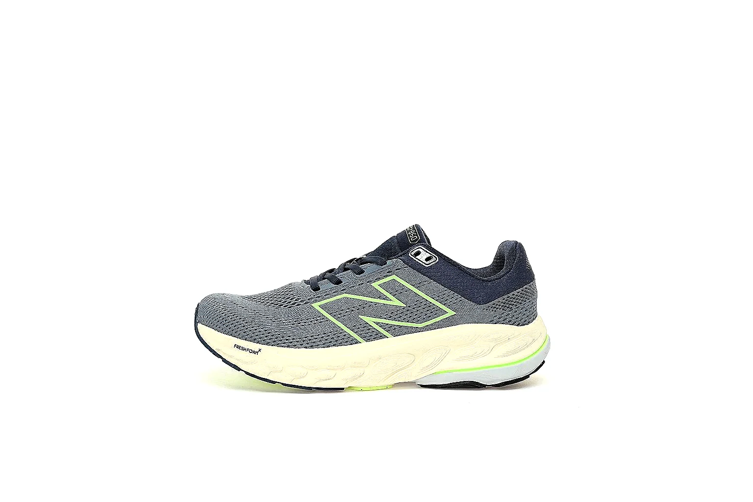 Kako Sheetbase record image for New Balance Gray Neon Runner Sneaker thumbnail 6