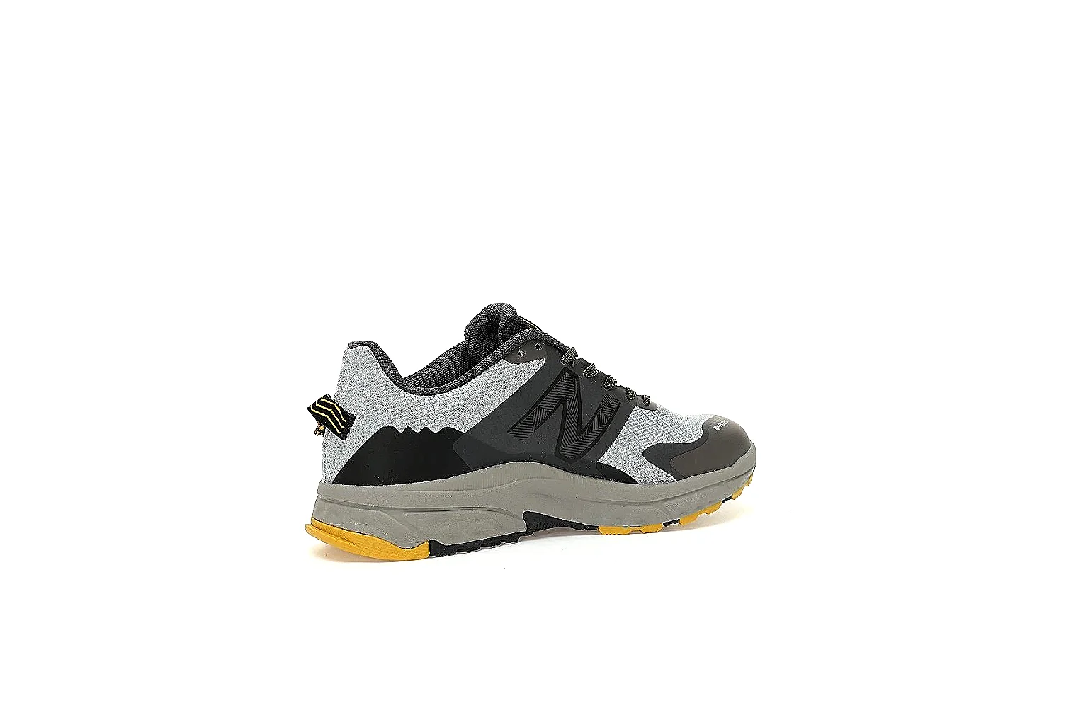 Kako Sheetbase record image for New Balance Gray Yellow Runner Sneaker thumbnail 2