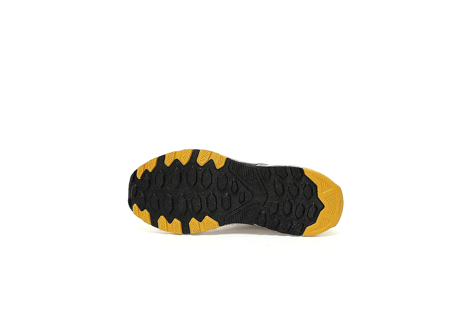 Kako Sheetbase record image for New Balance Gray Yellow Runner Sneaker thumbnail 4