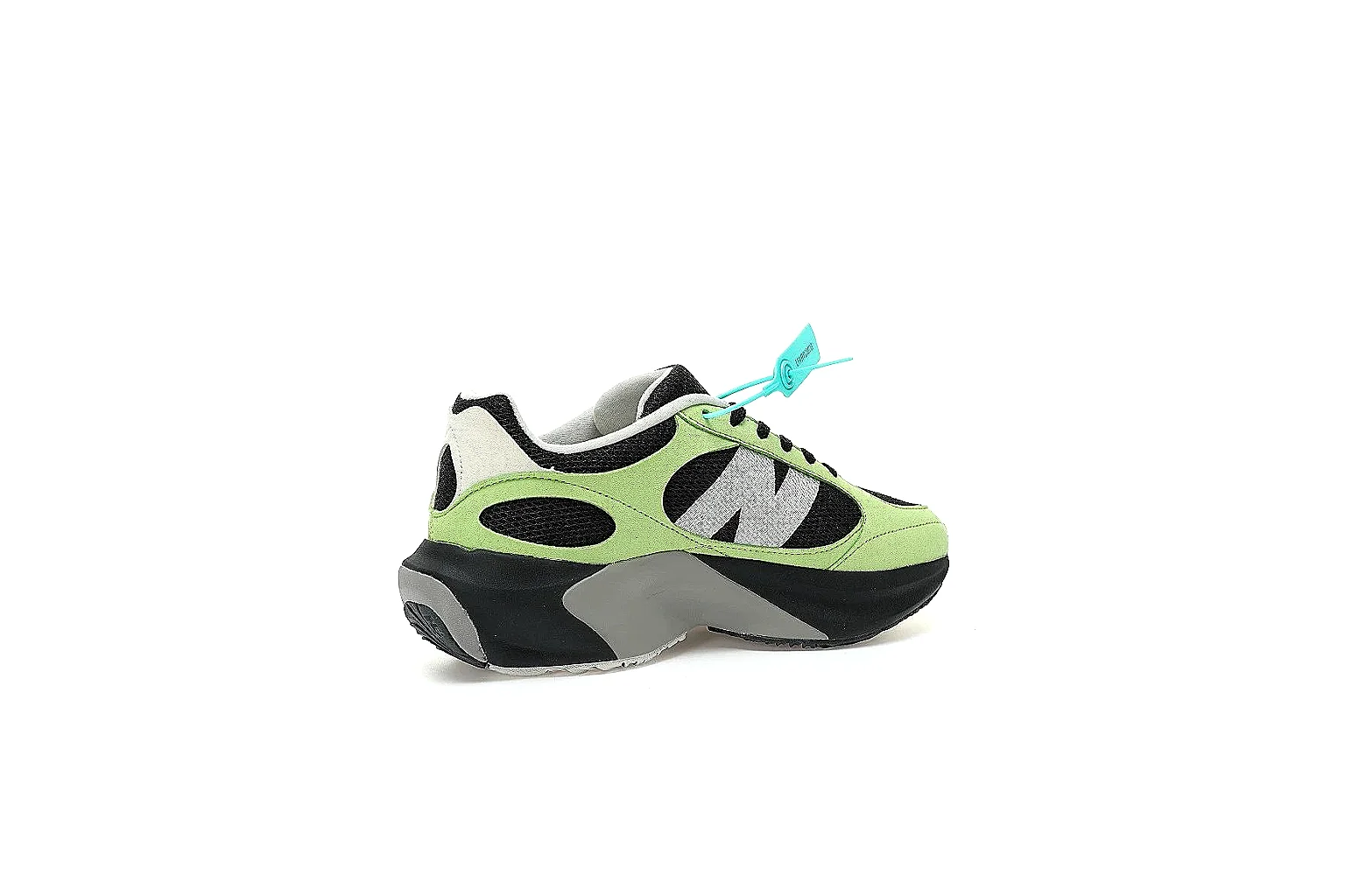 Kako Sheetbase record image for New Balance Green Black Trail Runner Sneaker thumbnail 2