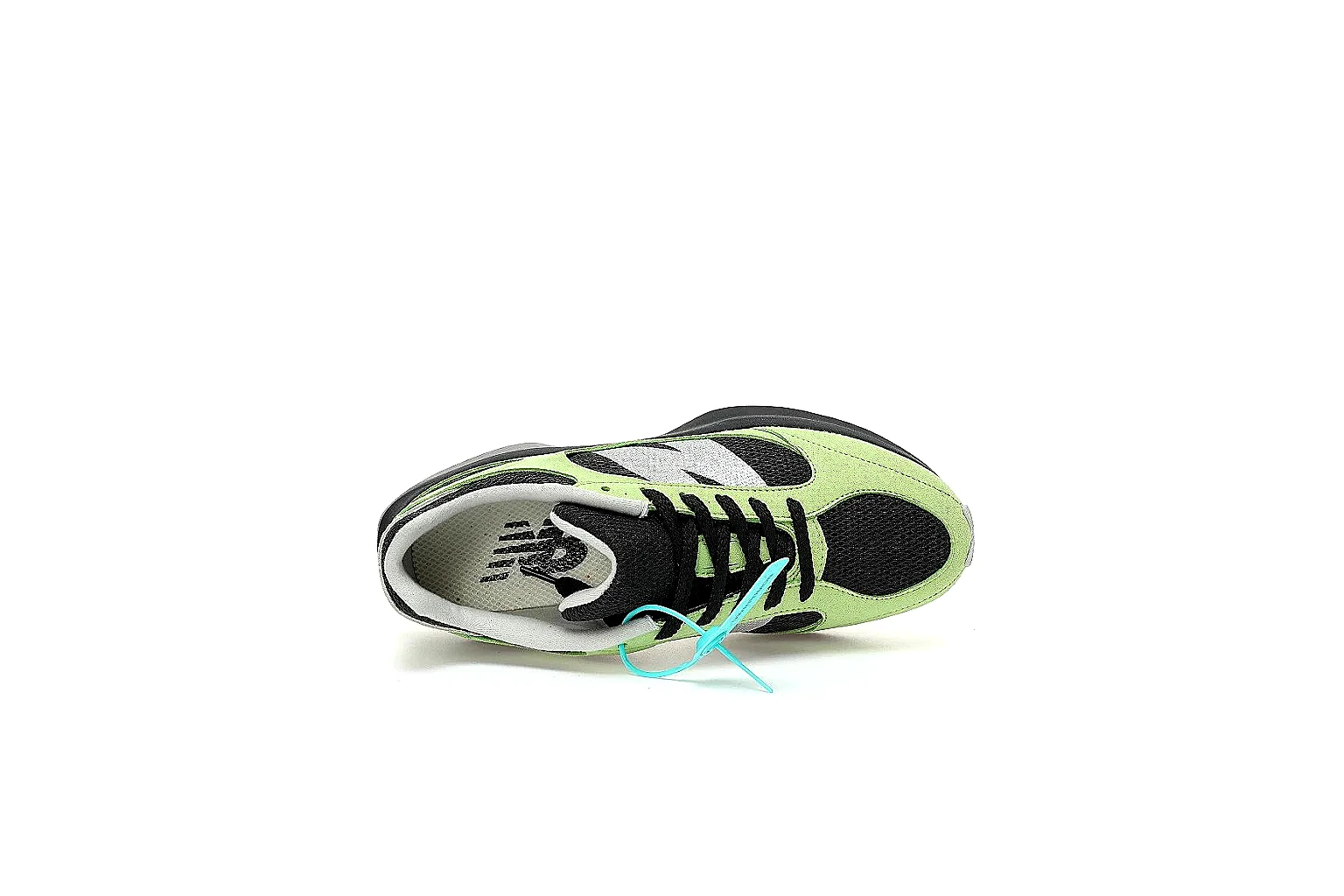Kako Sheetbase record image for New Balance Green Black Trail Runner Sneaker thumbnail 3