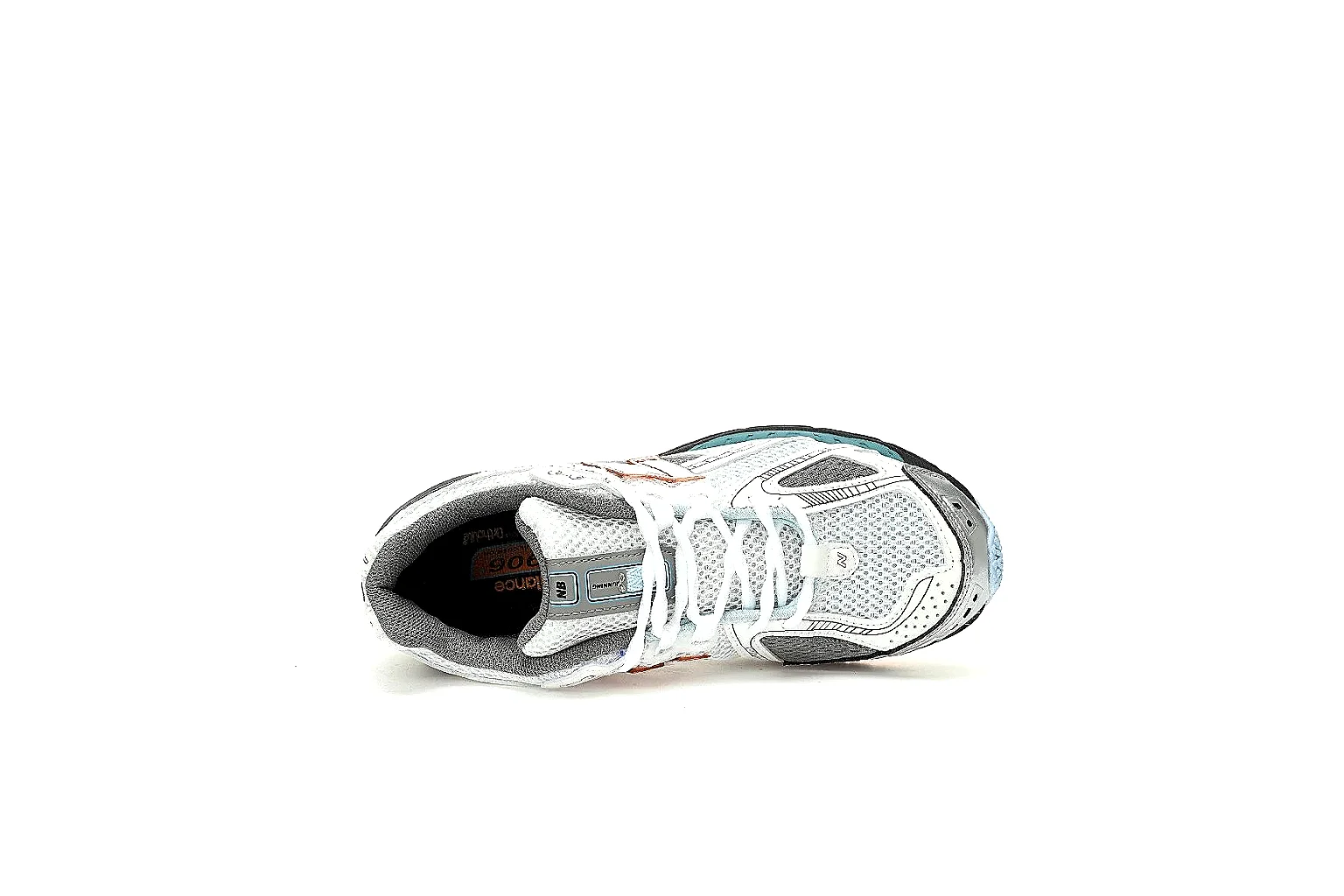 Kako Sheetbase record image for New Balance White Gray Runner thumbnail 4