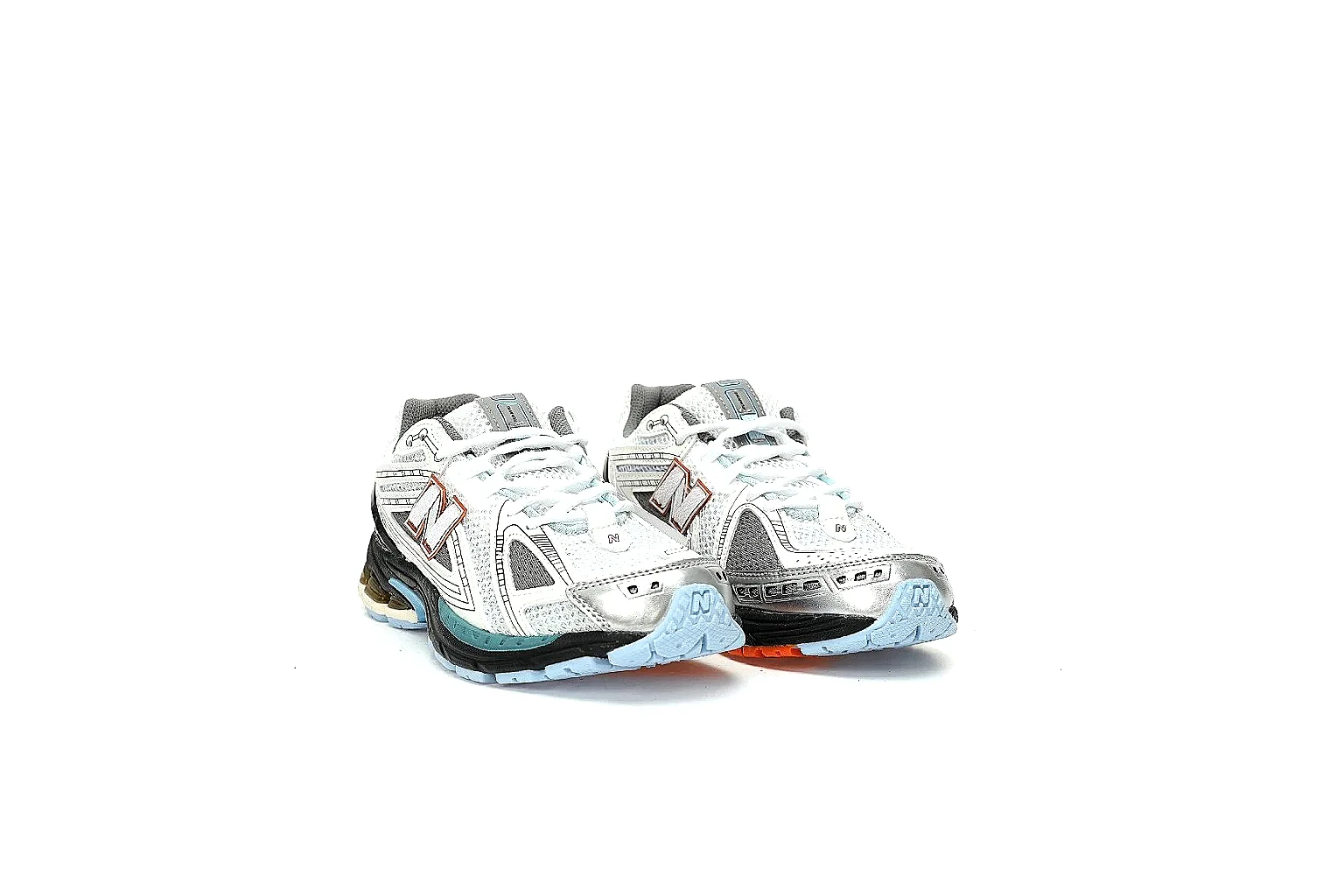 Kako Sheetbase record image for New Balance White Gray Runner thumbnail 5