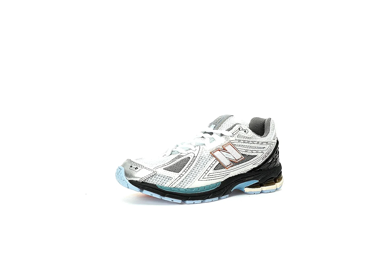 Kako Sheetbase record image for New Balance White Gray Runner thumbnail 6