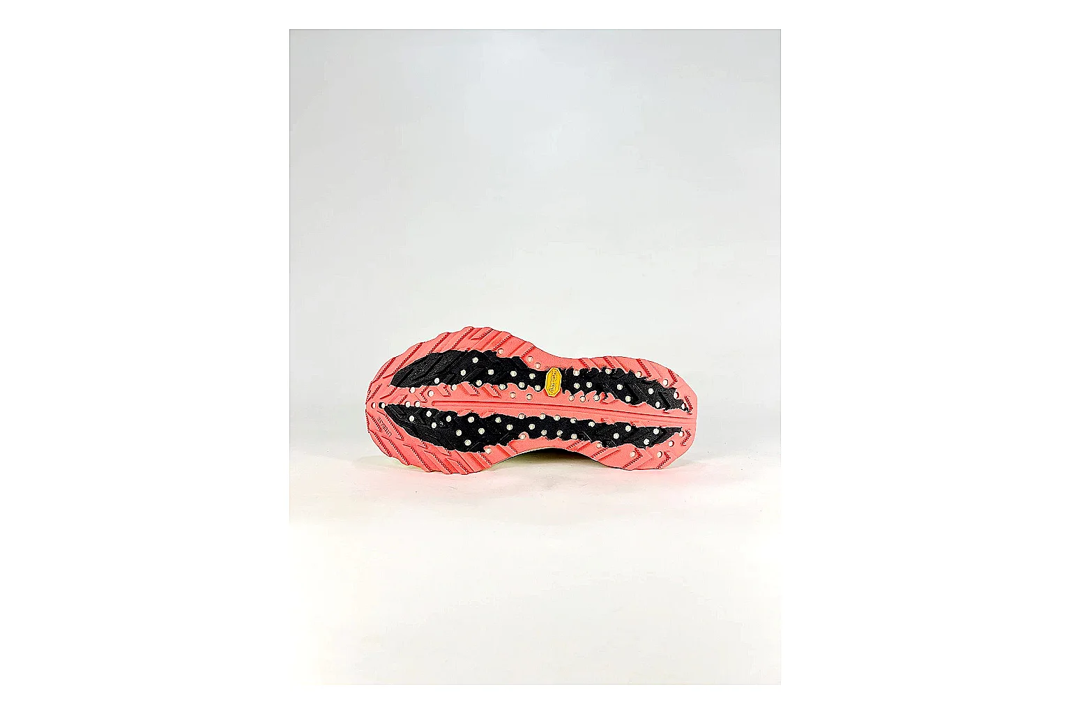 Nike ACG Ultra Lime Pink Sneakers spreadsheet record image with lime pink outdoor sneakers with textile texture, side-profile shape, upper panel lines, and outsole detail